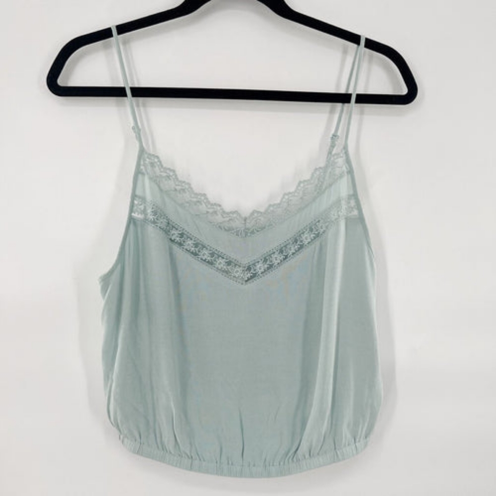 Sunday Best Cropped Lace Cami
